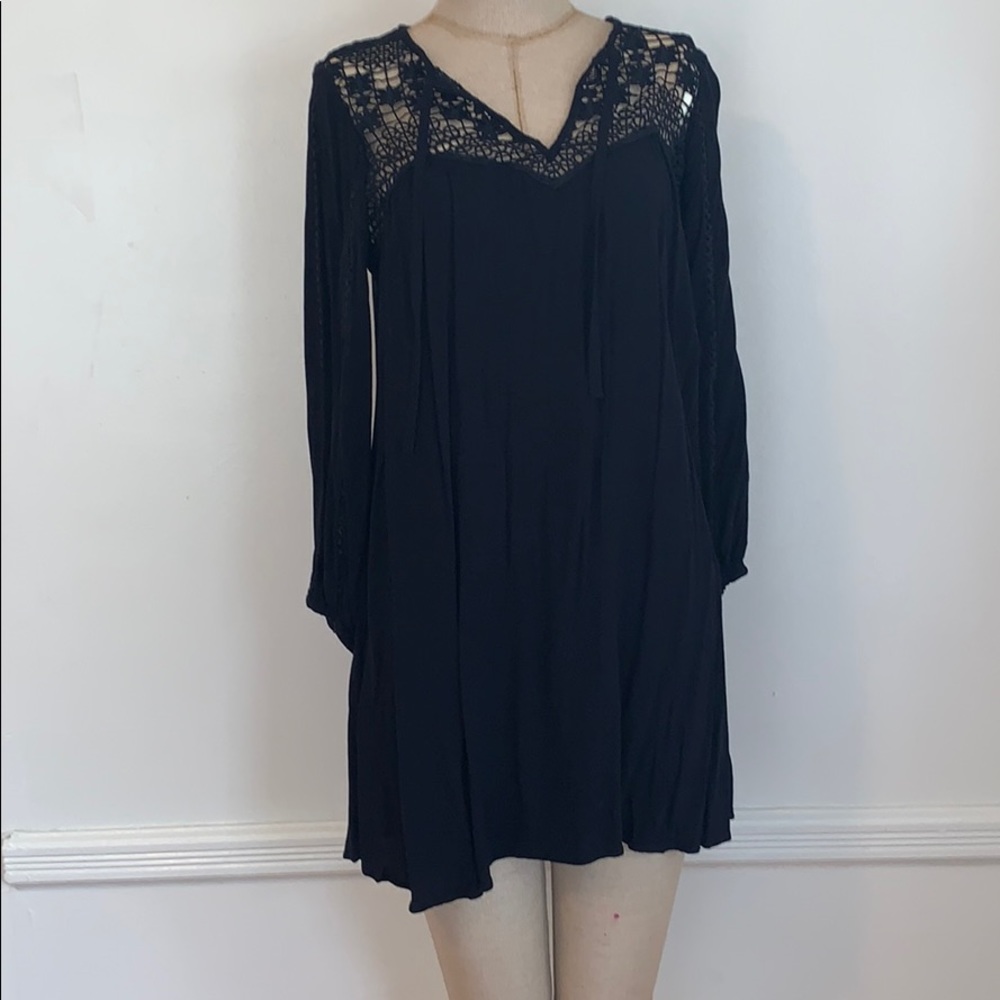 Lace Black Dress